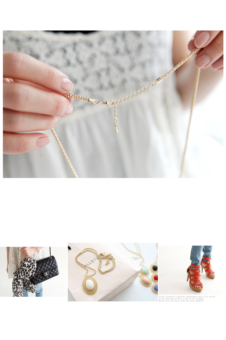 エスニックカラービーズネックレス・全６色 | DHOLIC | 詳細画像4