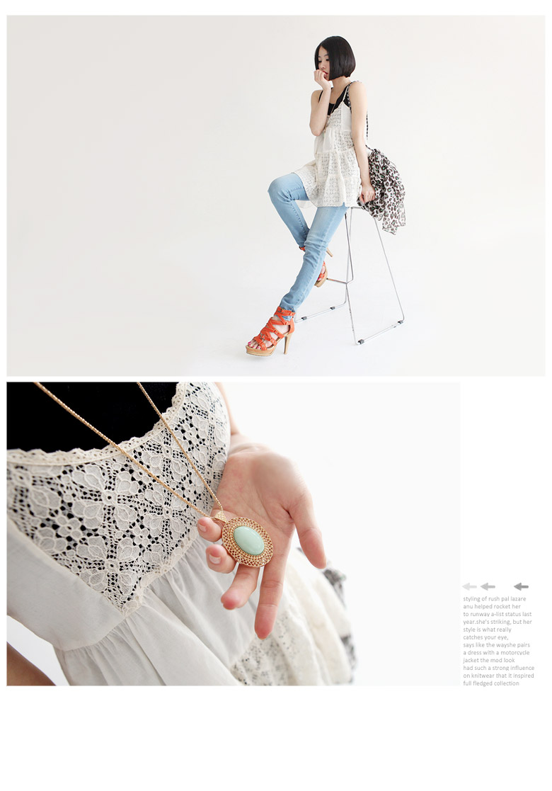 エスニックカラービーズネックレス・全６色 | DHOLIC | 詳細画像5