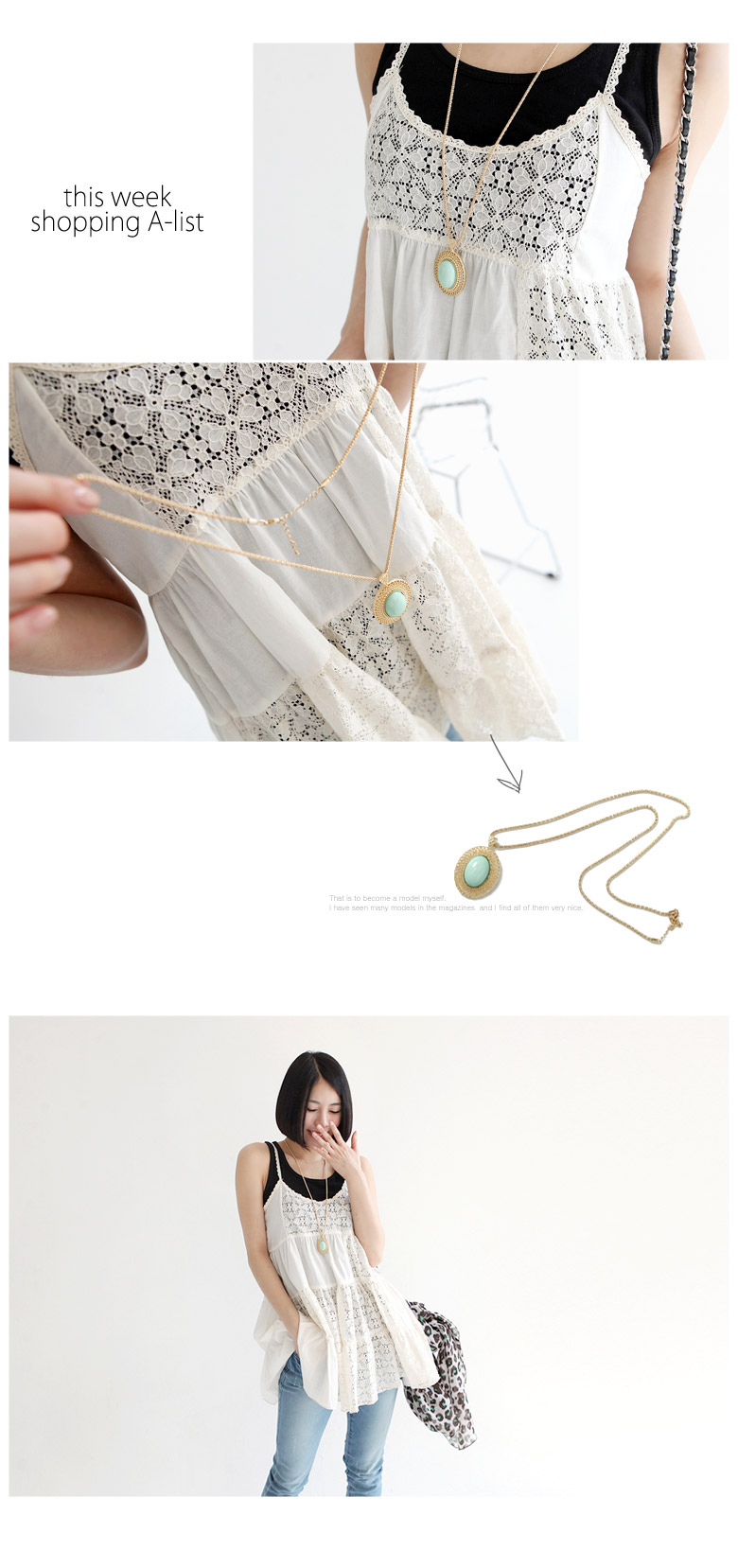 エスニックカラービーズネックレス・全６色 | DHOLIC | 詳細画像6