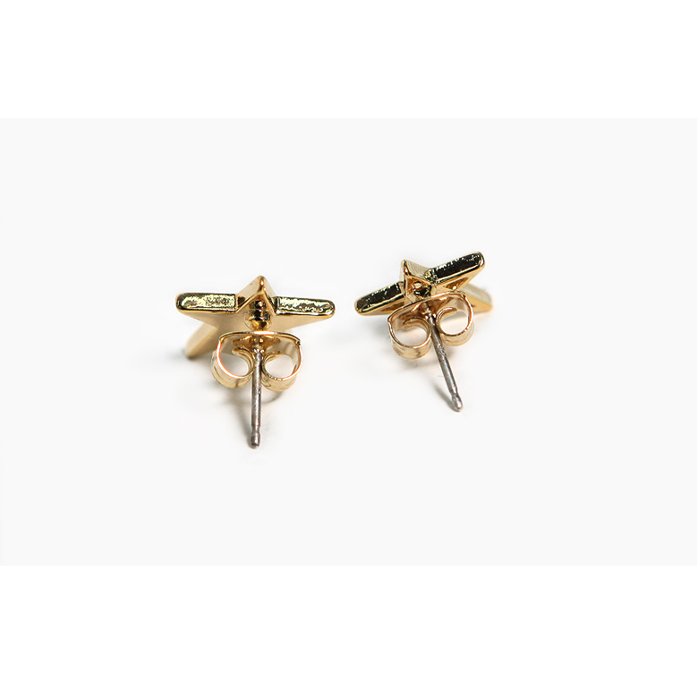 シルバー＆ゴールドカラーシンプルプチスターピアス・全２色 | DHOLIC | 詳細画像14