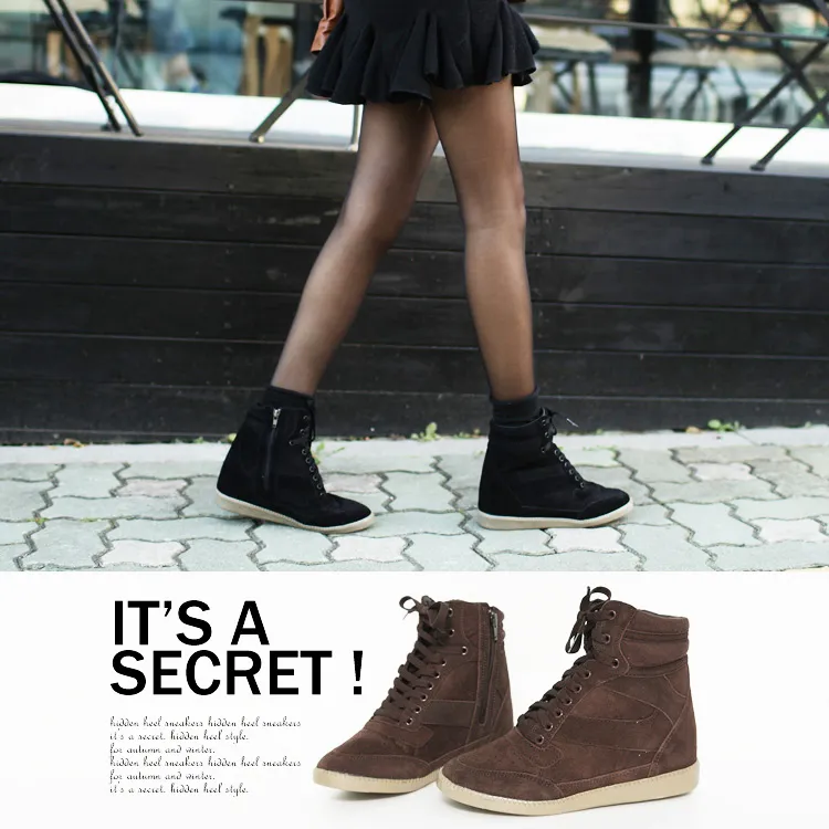 <font color=red><b>◆▲ninas 1月号/Ray4月号掲載▲◆</b></font>インソールカジュアルスニーカーシューズ・全3色 | DHOLIC | 詳細画像1