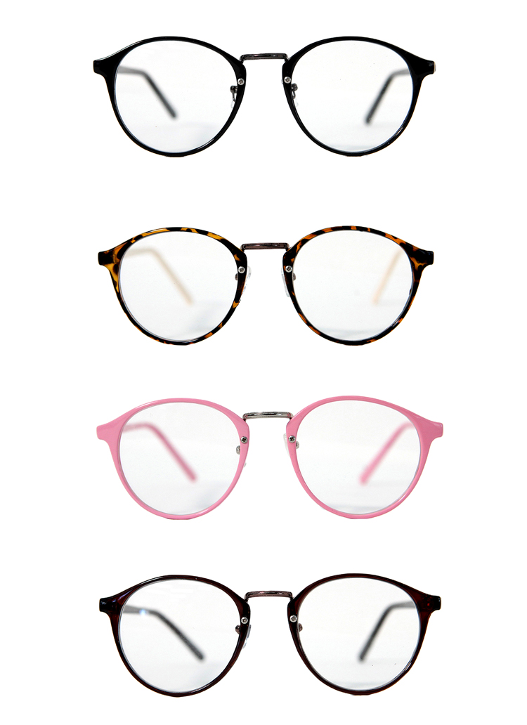 クラシックフレームスチールメガネ・全4色・n38288 | アクセサリー メガネ | レディースファッション通販 - DHOLIC ( ディーホリック  )
