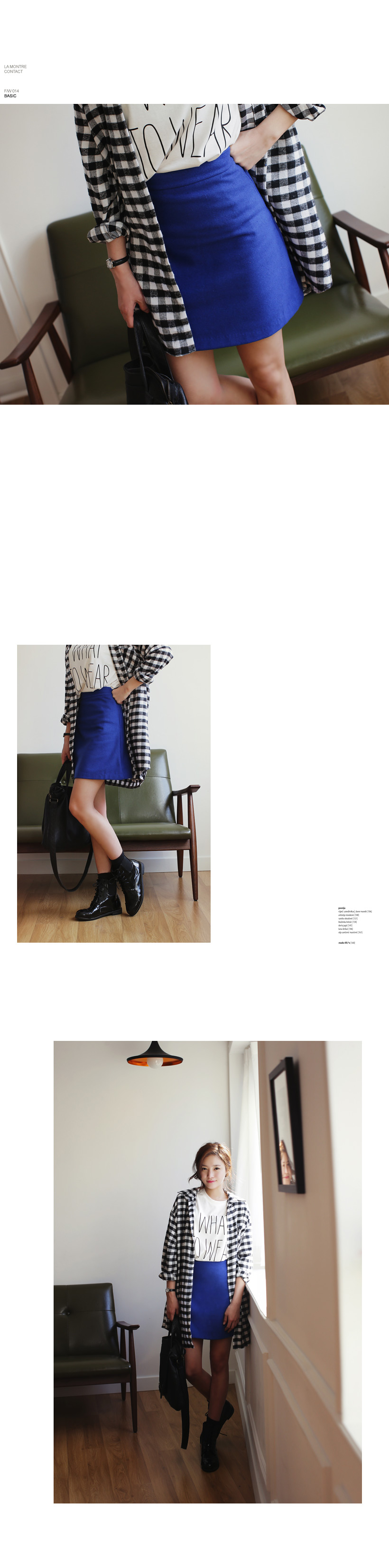 *MONOMORI-モノモリ-*シンプルカラー台形スカート・全４色 | DHOLIC | 詳細画像5