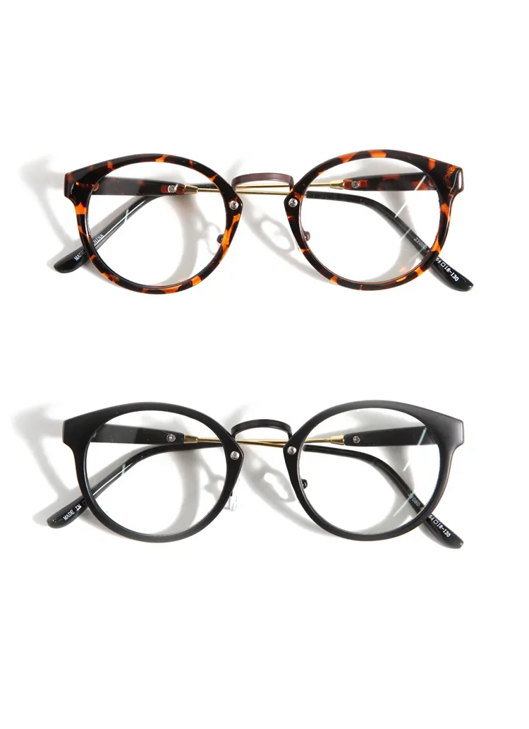 <font color=red><b>★★雑誌Soup10月号掲載★★</b></font>080 4colorトレンディ伊達眼鏡・全４色 | DHOLIC | 詳細画像1