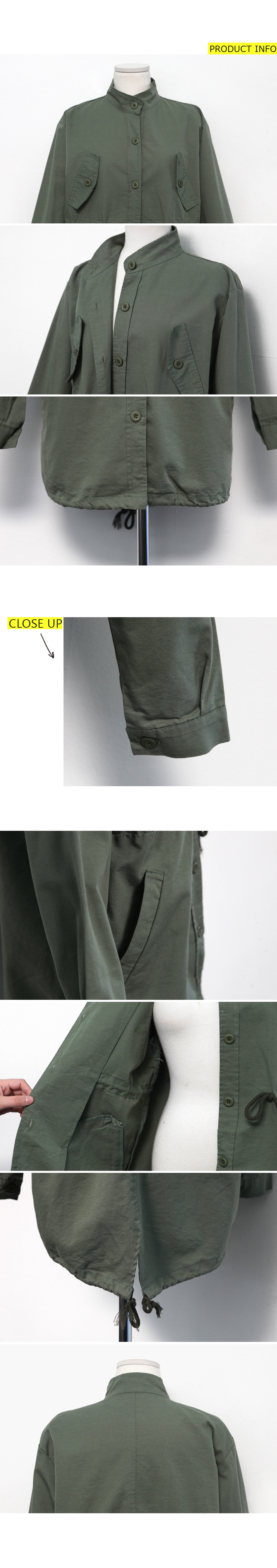 ルーズフィットミリタリージャケット・全2色 | DHOLIC | 詳細画像10