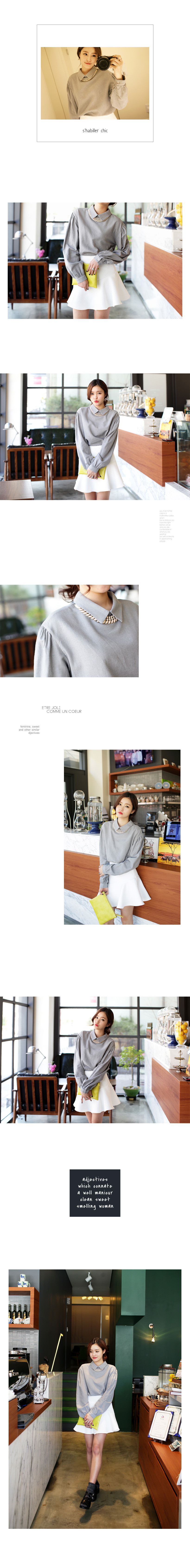 <font color=red><b>●●雑誌サンキュ!５月号掲載●●</b></font>リーフモチーフレトロネックレス・全2色 | DHOLIC | 詳細画像8