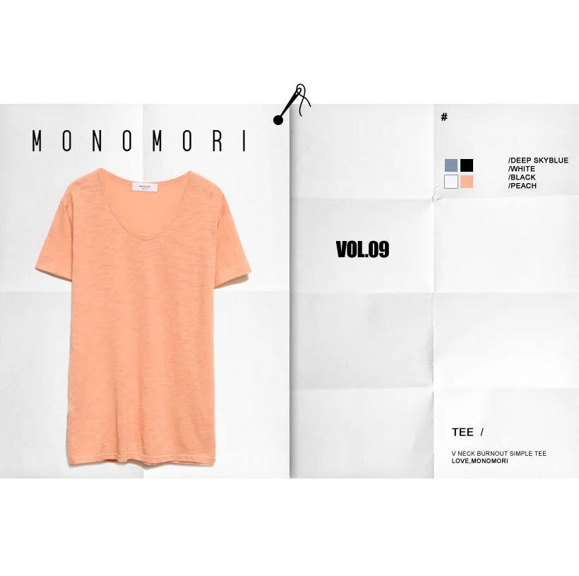 <font color=red><b>★★雑誌JELLY10月号/JELLY7月号掲載★★</b></font>*MONOMORI-モノモリ-*SSカラールーズフィットＴシャツ・全4色 | DHOLIC | 詳細画像2