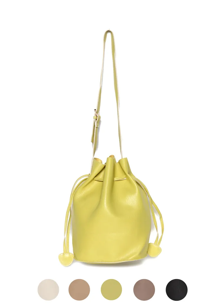 <font color=red><b>●●雑誌Seventeen3月号/JELLY11月号掲載●●</b></font>5colorシンプルドローストリングバッグ・全５色 | DHOLIC | 詳細画像1