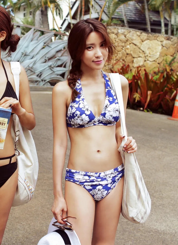 トロピカルフラワー2wayショーツビキニ・全２色 | DHOLIC | 詳細画像1