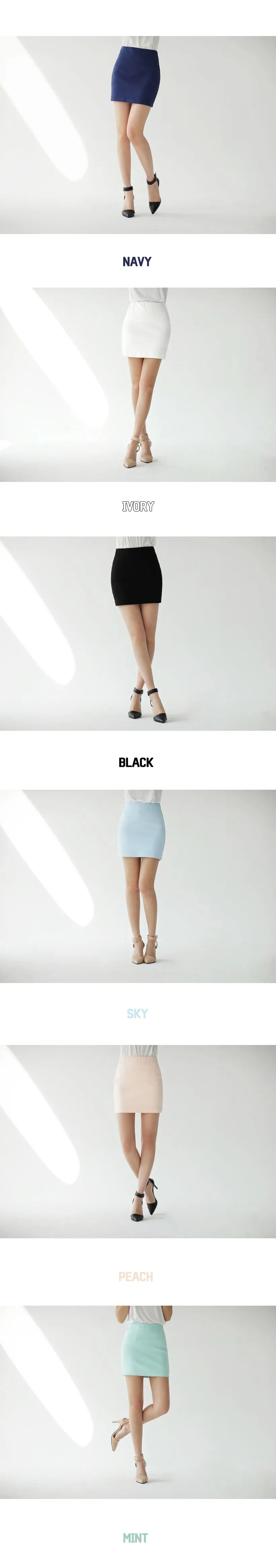 6colorパステルカラータイトミニスカート・全6色 | DHOLIC | 詳細画像5