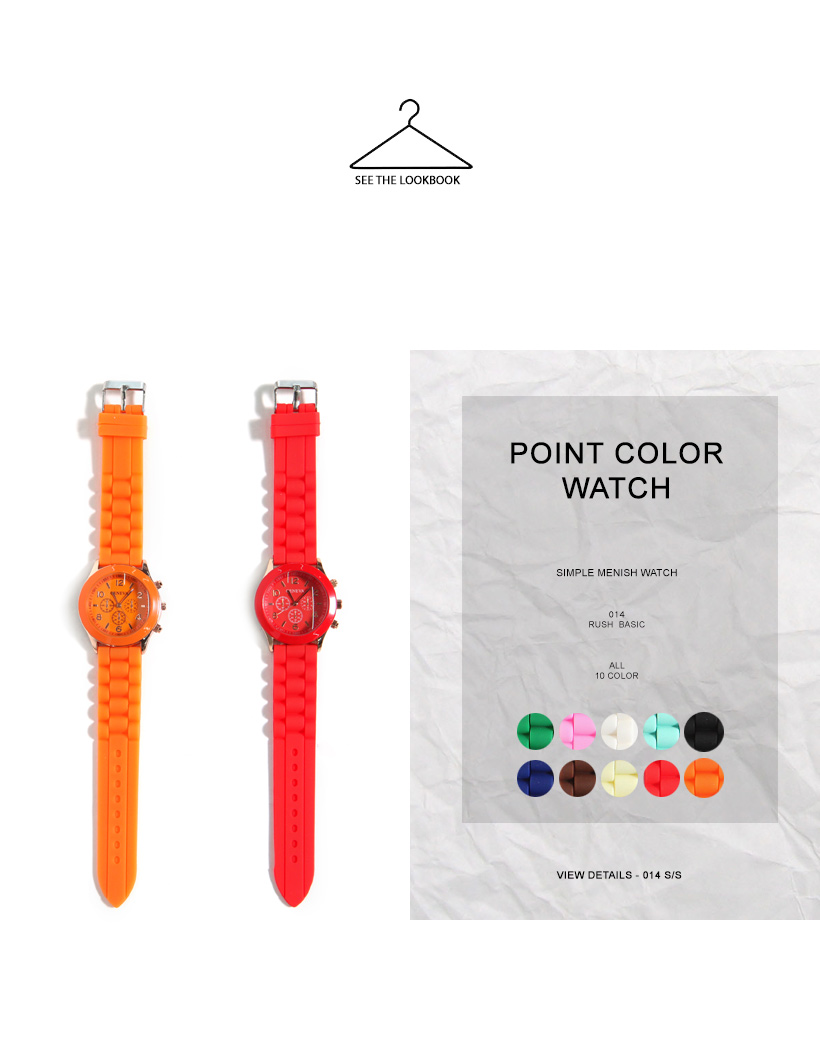 10colorポリウレタン腕時計・全10色 | DHOLIC | 詳細画像2