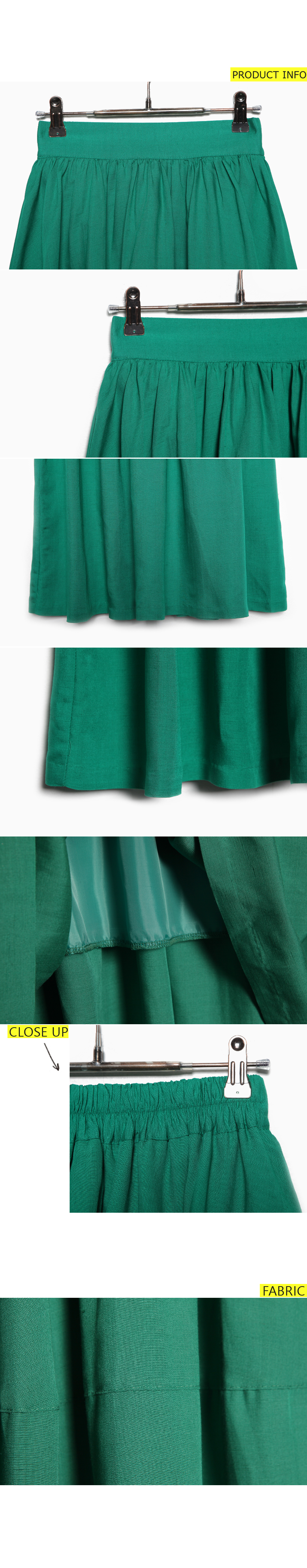 4colorリネン混紡ミディスカート・全4色 | DHOLIC | 詳細画像10