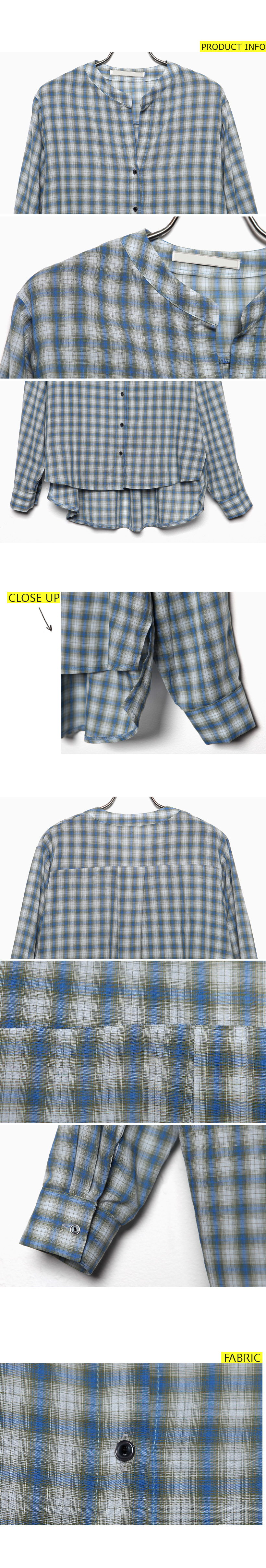 チェックパターンボクシーシャツ | DHOLIC | 詳細画像8
