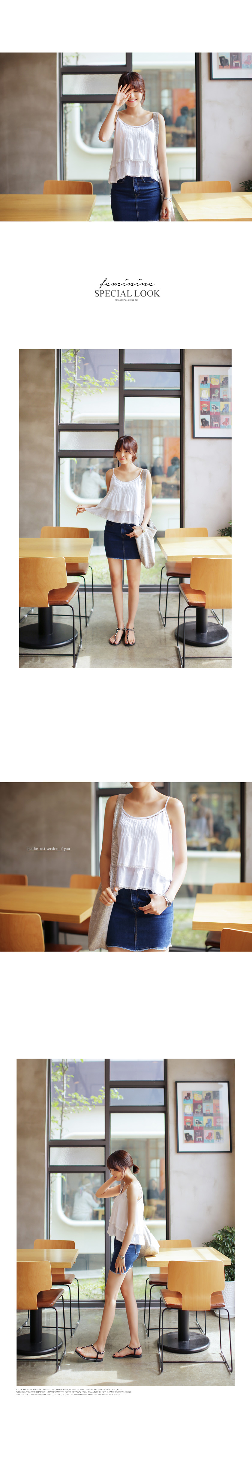 036ヘムラインデニムタイトスカート・全2色 | DHOLIC | 詳細画像7