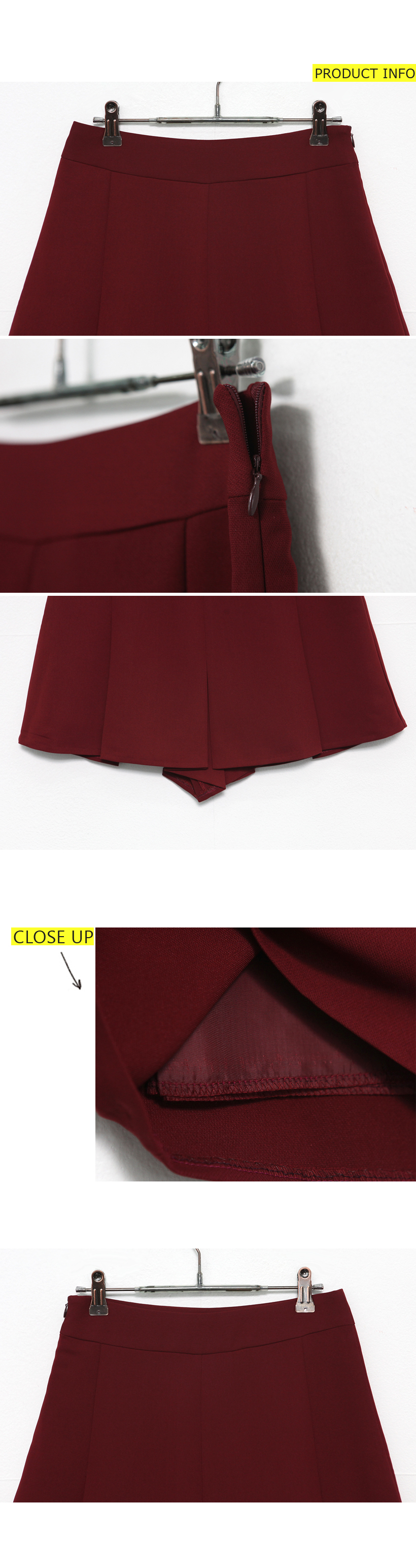 4colorＡラインキュロットスカート・全4色 | DHOLIC | 詳細画像8