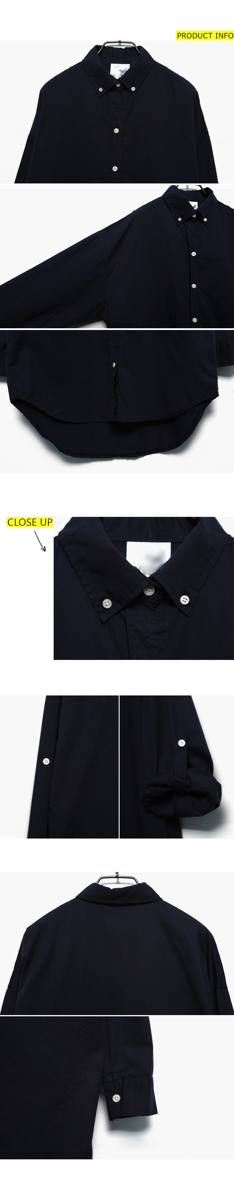 ルーズフィットオーバーフィットシャツ・全6色 | DHOLIC | 詳細画像7