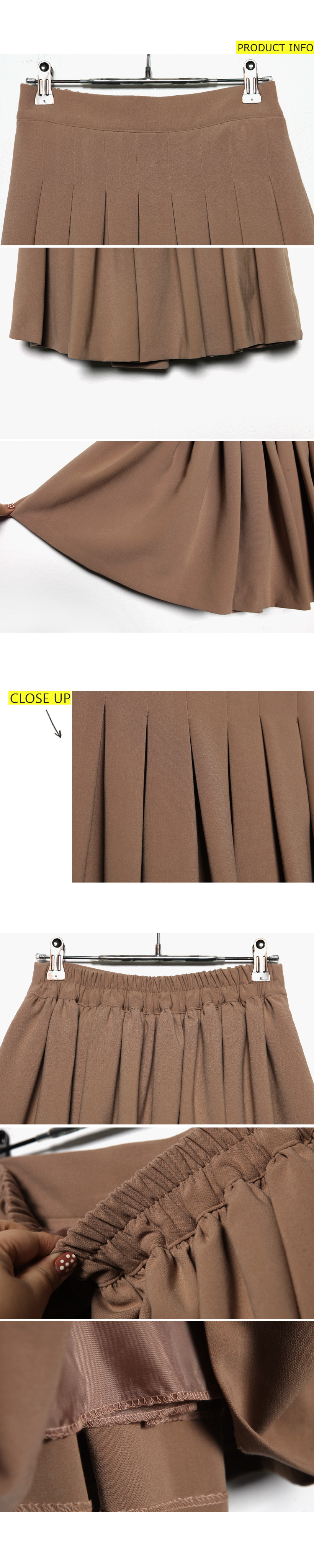 Aラインプリーツスカート・全3色 | DHOLIC | 詳細画像8