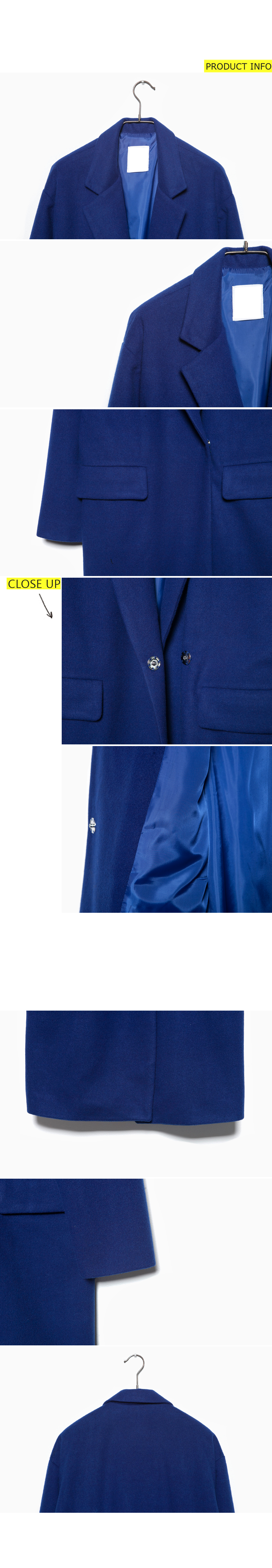 ワンボタンフラップポケットコート・全4色 | DHOLIC | 詳細画像8
