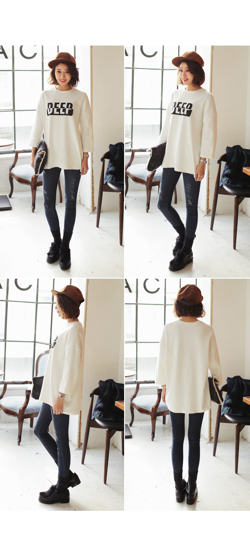 DEEPロゴスウェットトップス・全2色 | DHOLIC | 詳細画像9