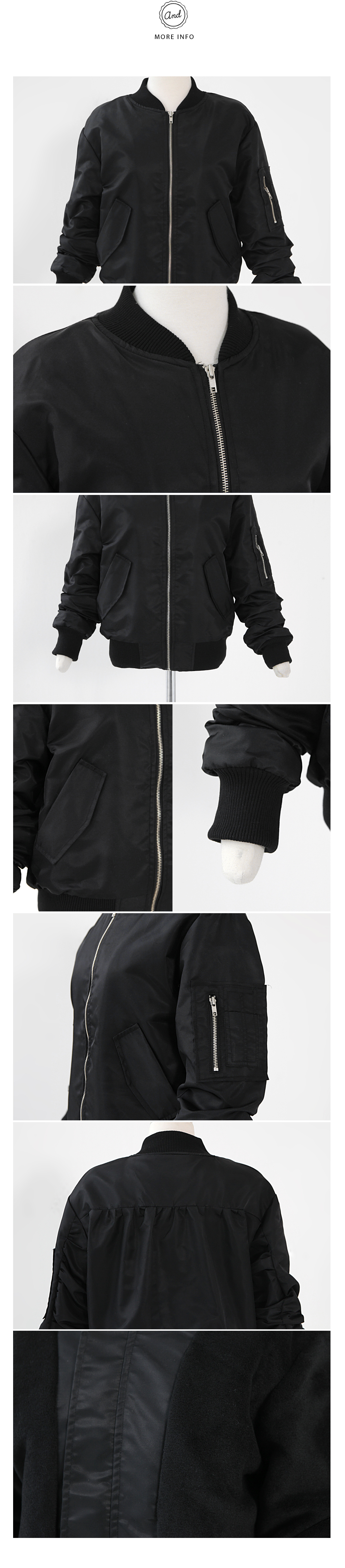 裏ファーMA-1ジャケット・全3色 | DHOLIC | 詳細画像11