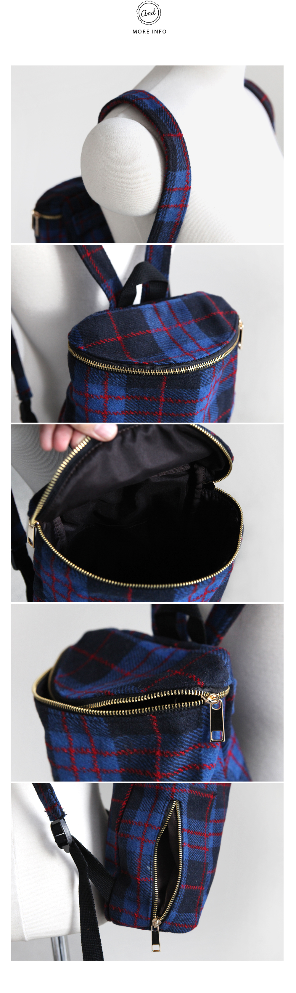 チェックパターンミニバックパック・全2色 | DHOLIC | 詳細画像10