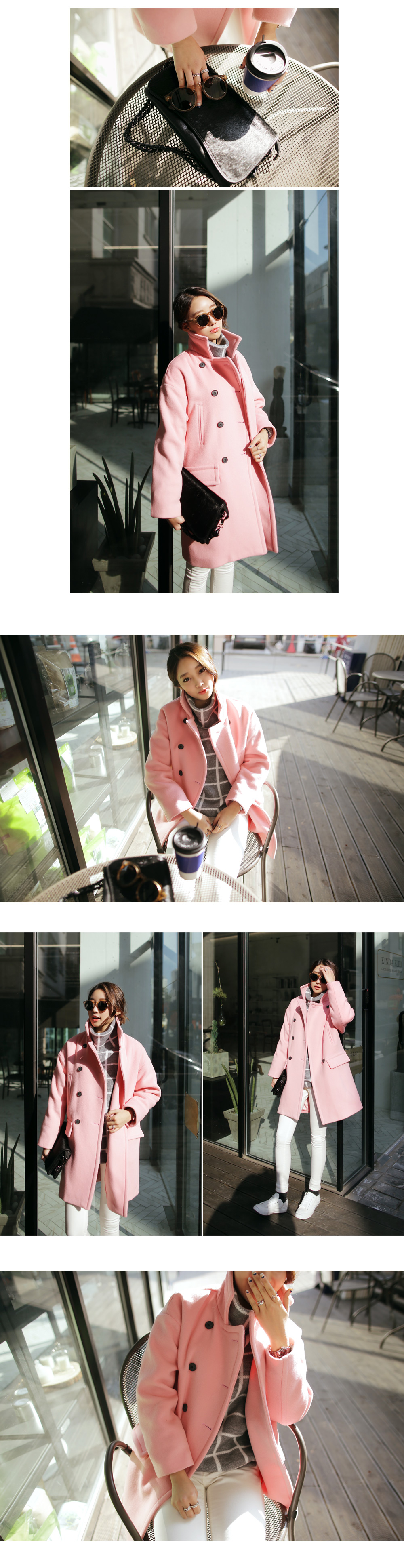 ウィンドウペンチェックタートルニット・全3色 | DHOLIC | 詳細画像5