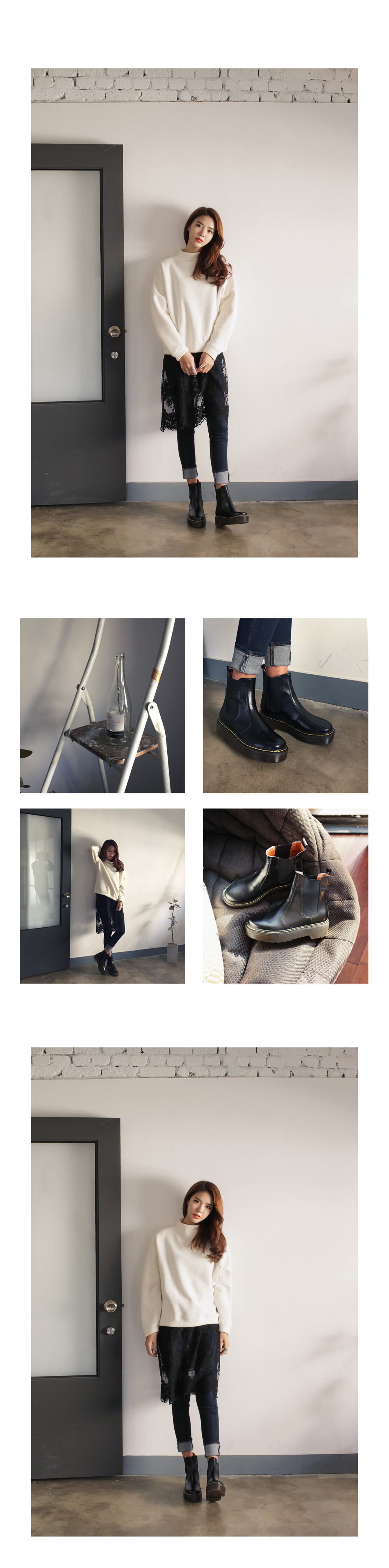 <font color=red><b>●●雑誌Seventeen5月号掲載●●</b></font>レースキャミソールレイヤードワンピース・全2色 | DHOLIC | 詳細画像14