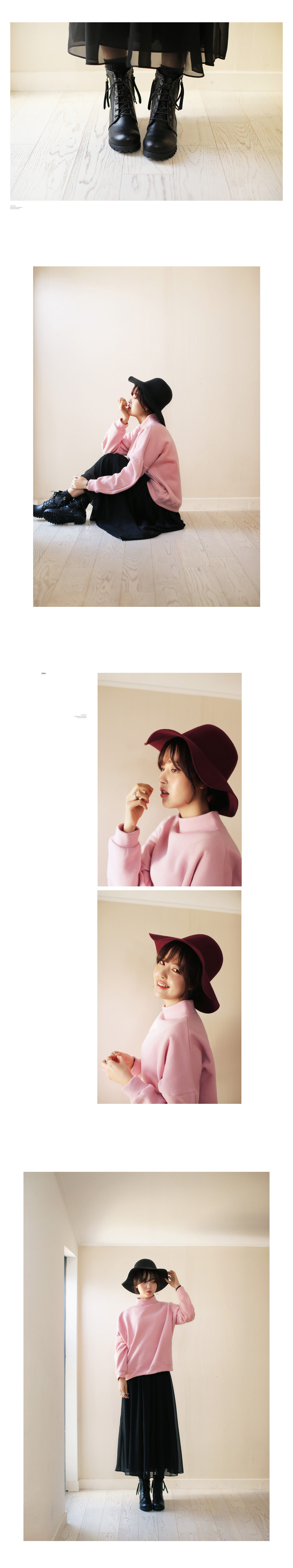 ダークカラーつば広ハット・全4色 | DHOLIC | 詳細画像4