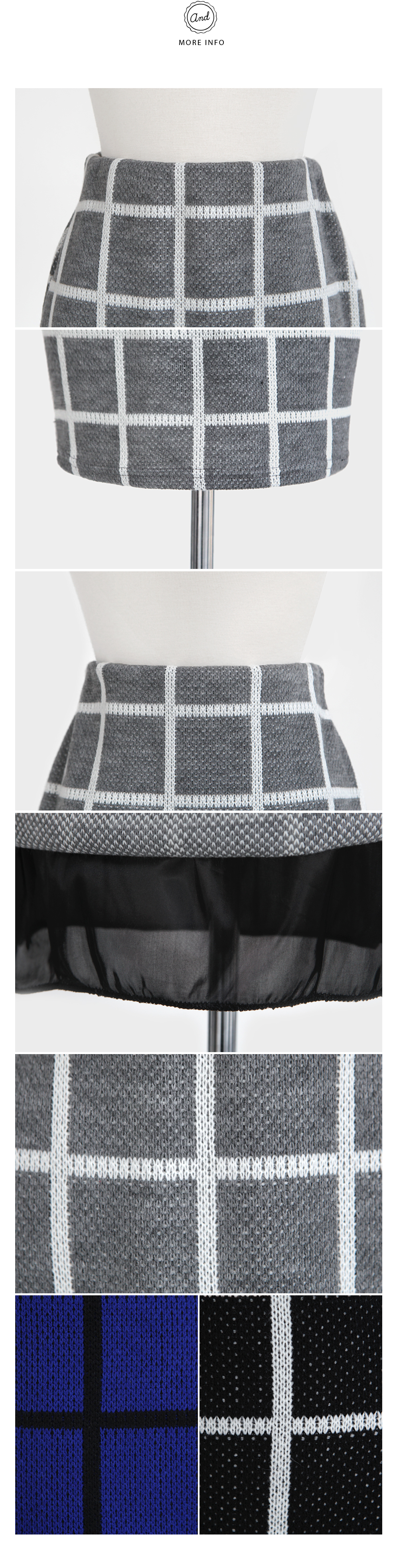 ウィンドウペンチェックタイトスカート・全3色 | DHOLIC | 詳細画像11