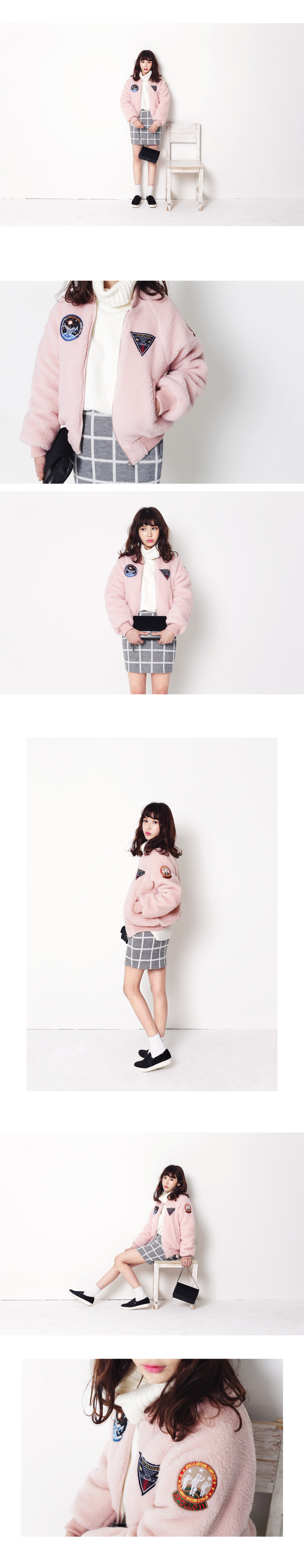 ウィンドウペンチェックタイトスカート・全3色 | DHOLIC | 詳細画像5