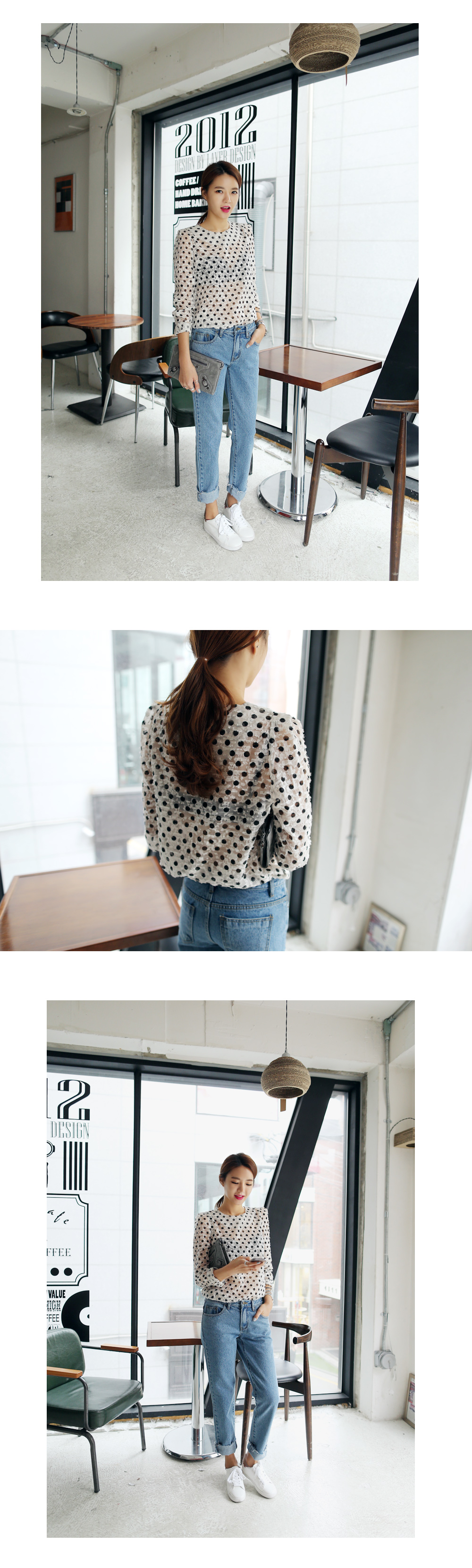 メタリックカラーポイントホワイトスニーカー・全2色 | DHOLIC | 詳細画像27