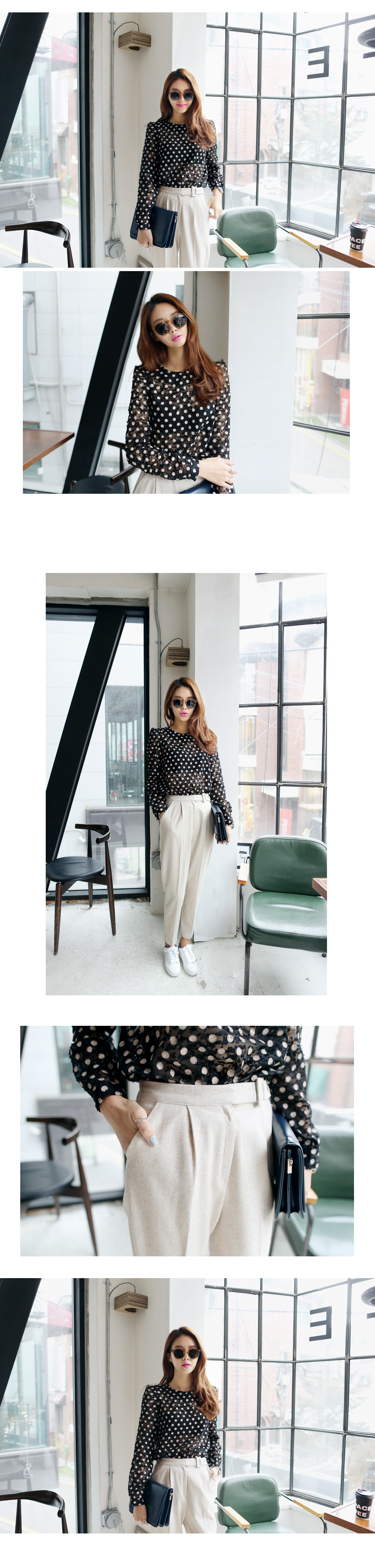 メタリックカラーポイントホワイトスニーカー・全2色 | DHOLIC | 詳細画像25