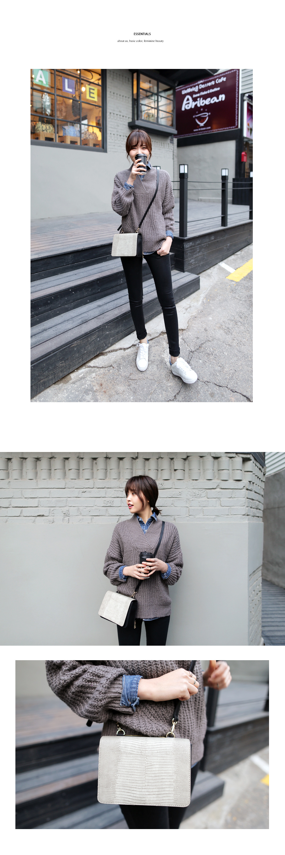 メタリックカラーポイントホワイトスニーカー・全2色 | DHOLIC | 詳細画像16