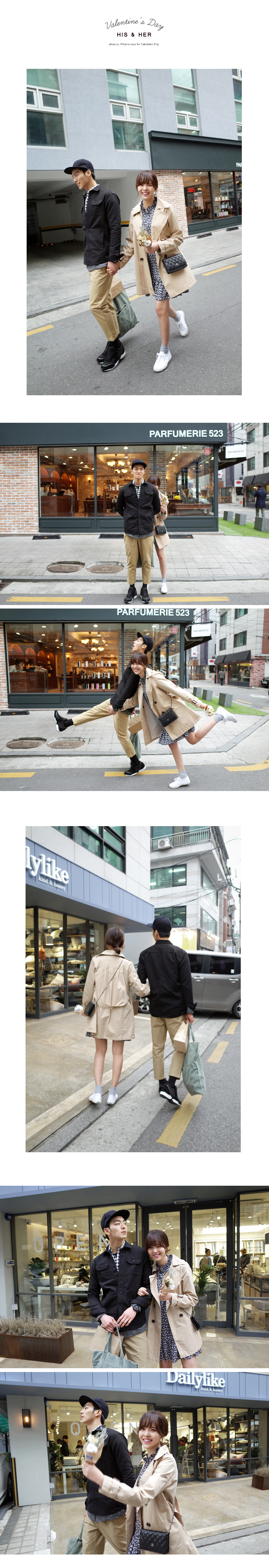 <font color=red><b>●●雑誌non-no6月号/non-no5月号掲載●●</b></font>ダブルボタンコットントレンチコート・全2色 | DHOLIC | 詳細画像9