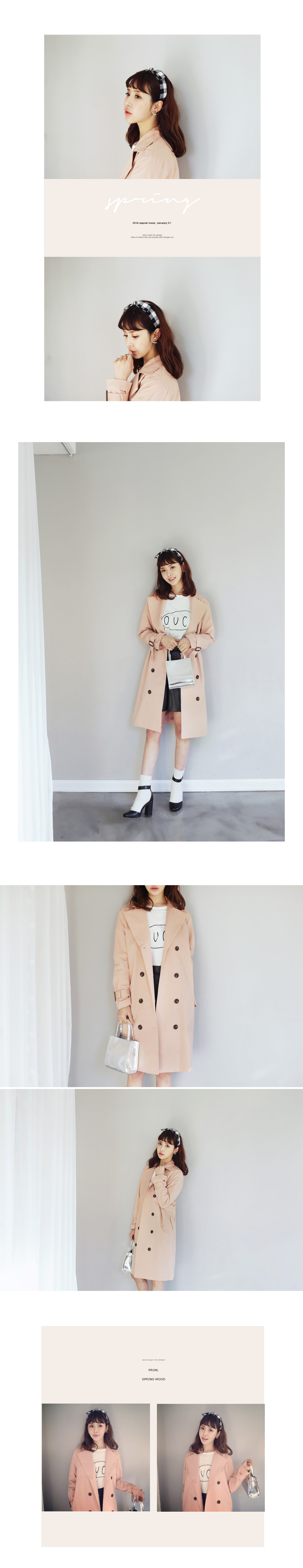 TOUCHレターリングシンプルTシャツ・全3色 | DHOLIC | 詳細画像3