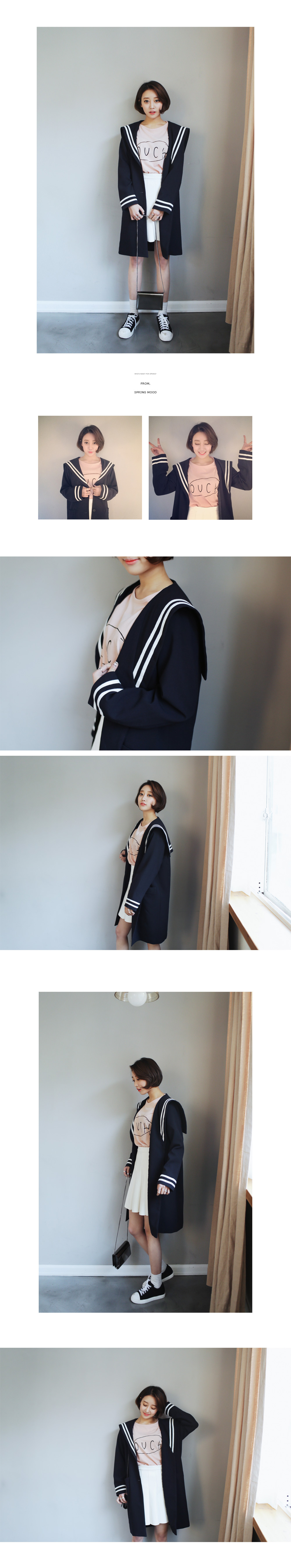 TOUCHレターリングシンプルTシャツ・全3色 | DHOLIC | 詳細画像4