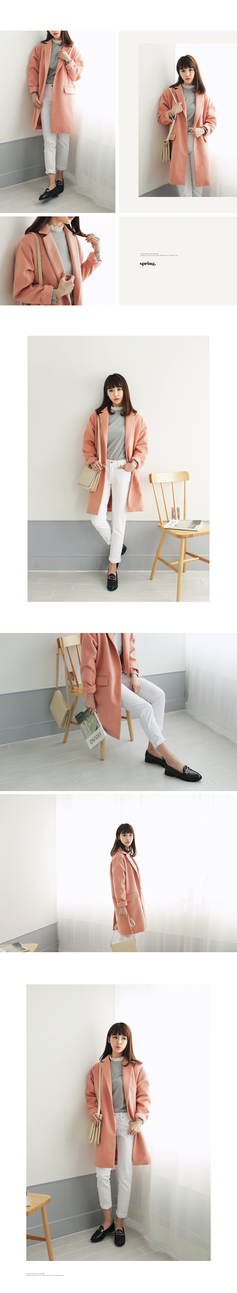 フリルネックラインポイントTシャツ・全5色 | DHOLIC | 詳細画像5