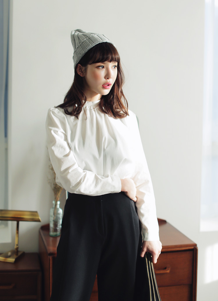 MILK エンジェルフリルハイネック フリルハイネックブラウス・全2色 | レディースファッション通販 - DHOLIC