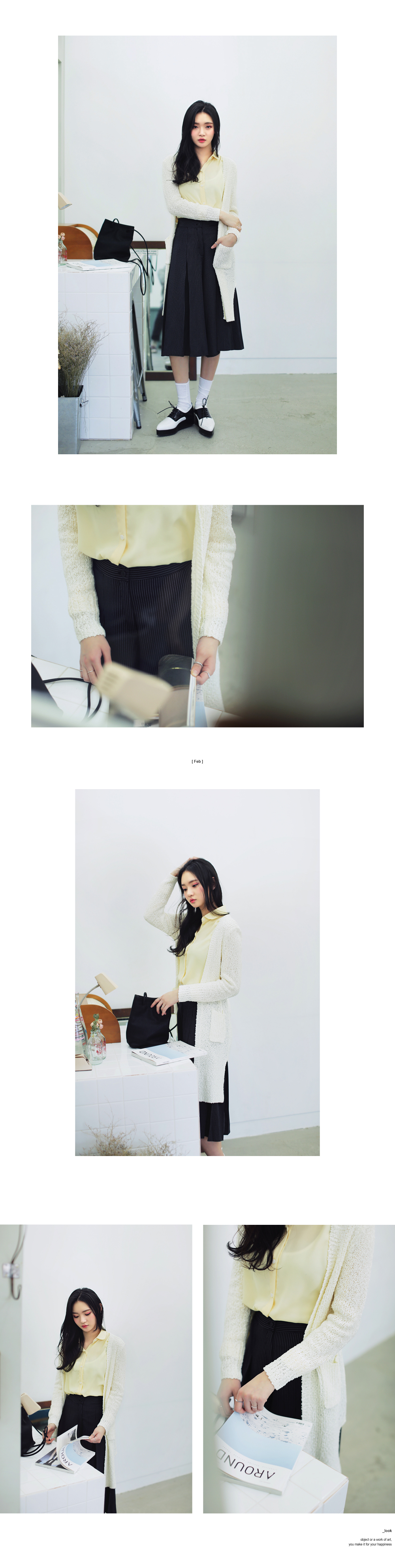 ソフトカラーロングカーディガン・全4色 | DHOLIC | 詳細画像6