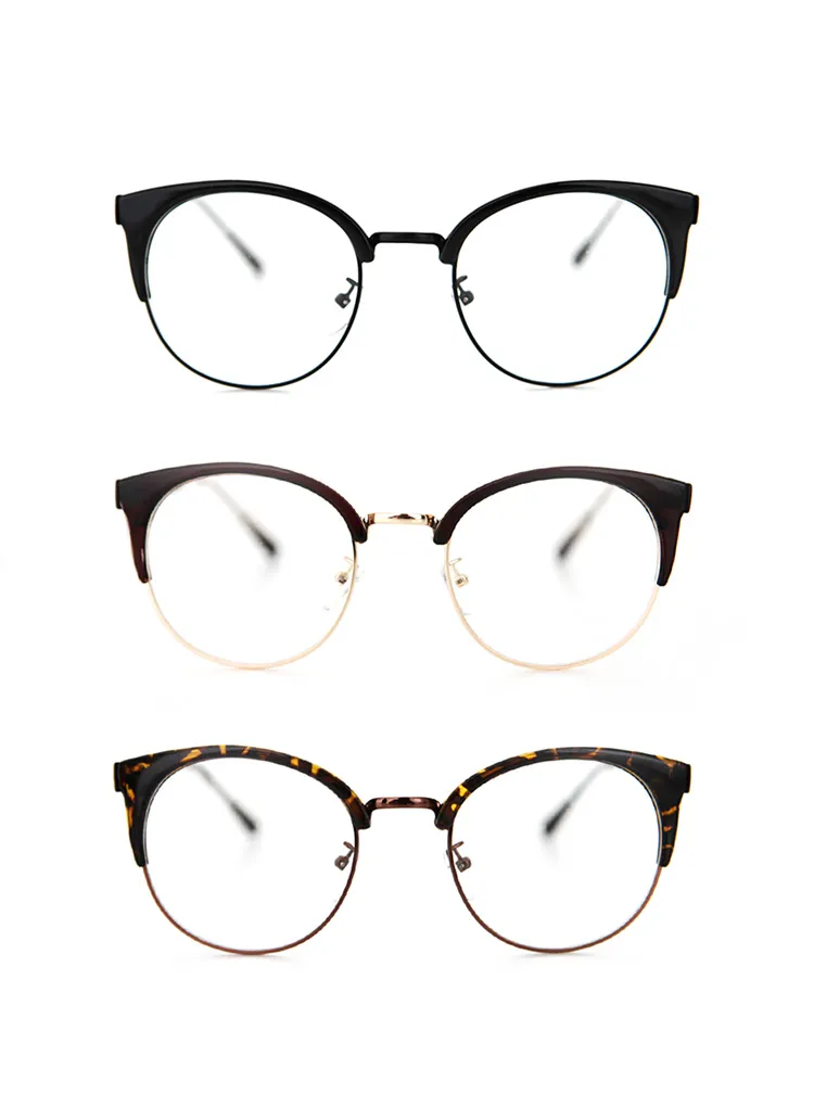 9037メタル伊達メガネ・全4色 | DHOLIC | 詳細画像1