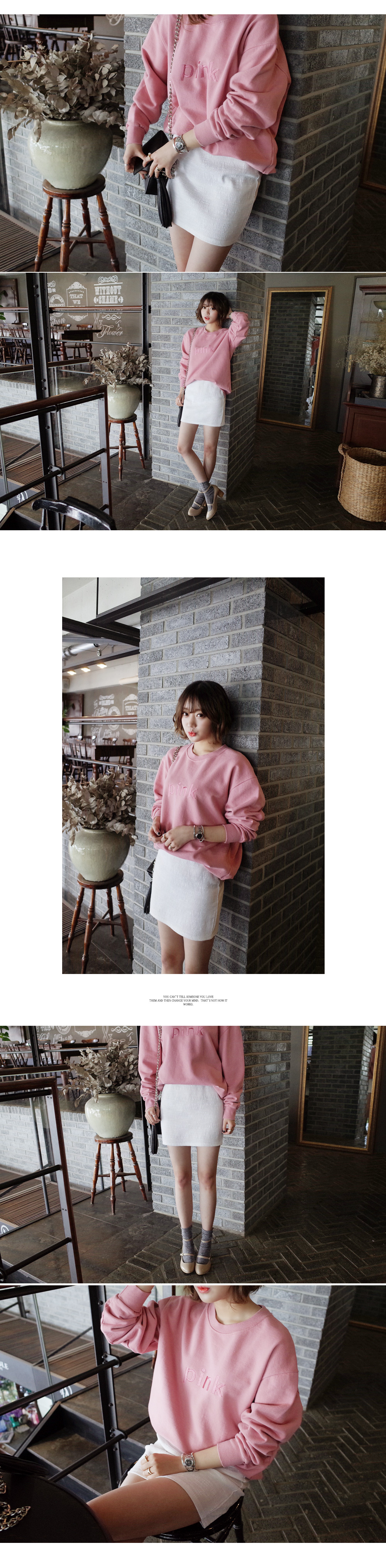 color刺繍スウェットトップス・全5色 | DHOLIC | 詳細画像4