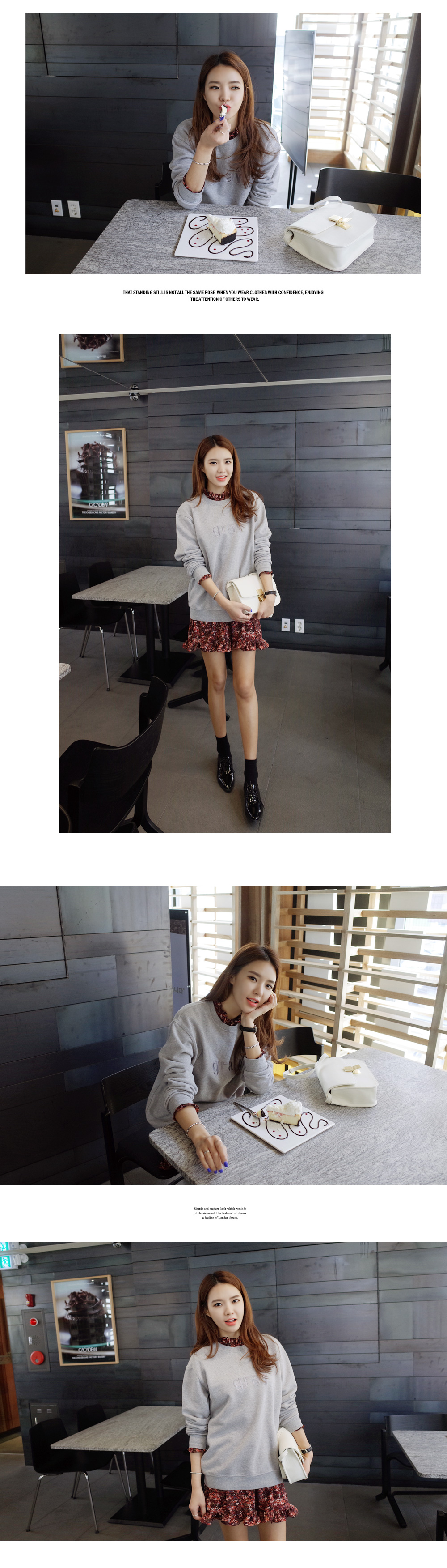 color刺繍スウェットトップス・全5色 | DHOLIC | 詳細画像7