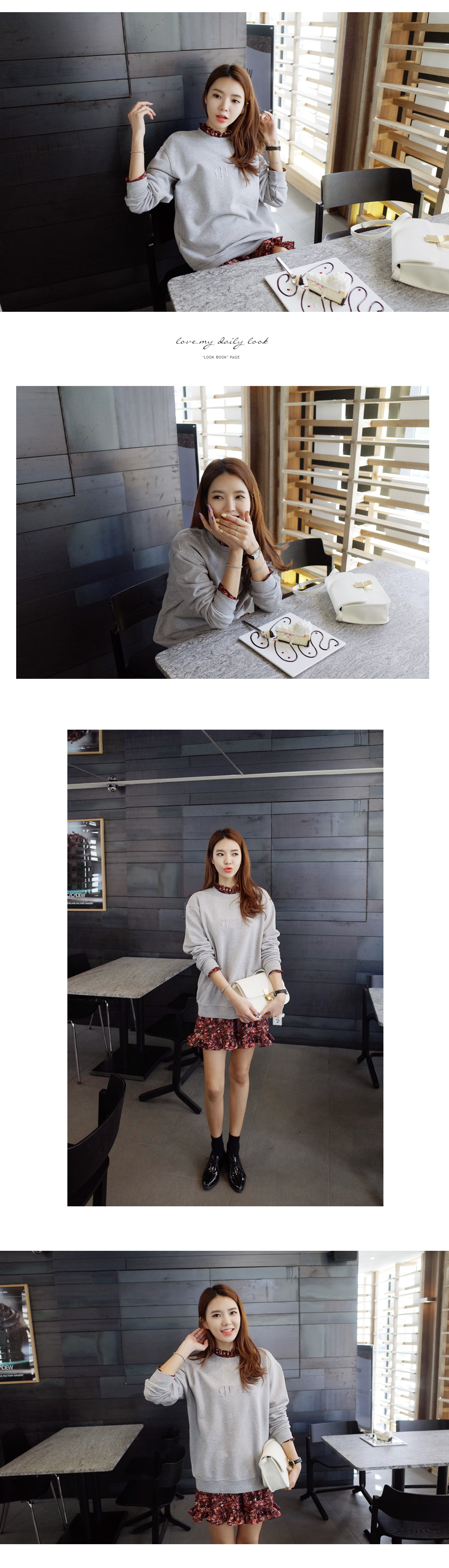 color刺繍スウェットトップス・全5色 | DHOLIC | 詳細画像8