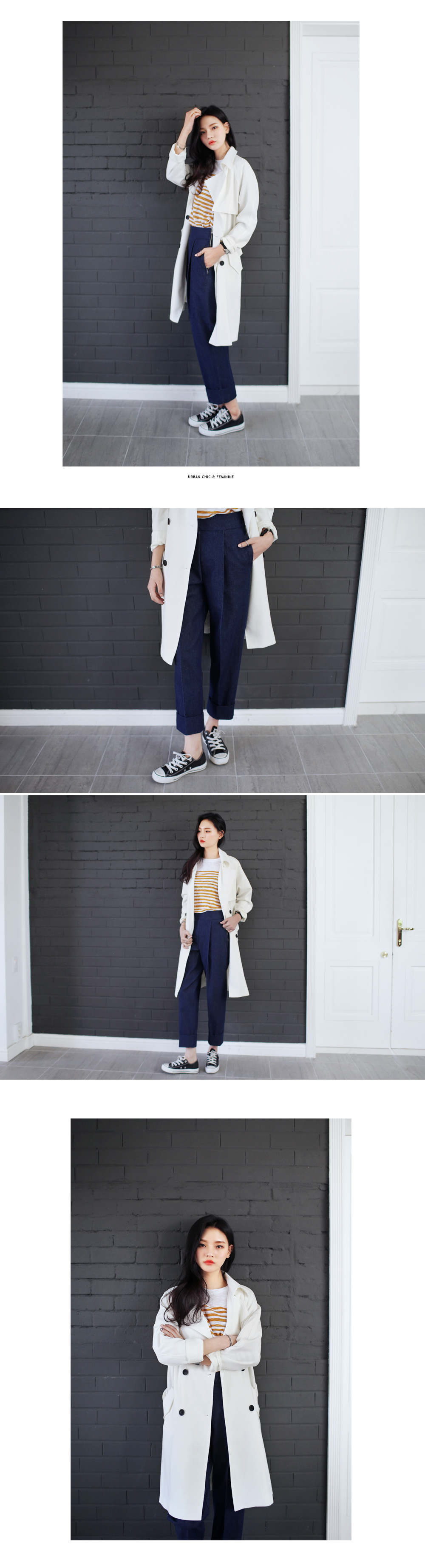 ダブルボタンラグラントレンチコート・全3色 | DHOLIC | 詳細画像2