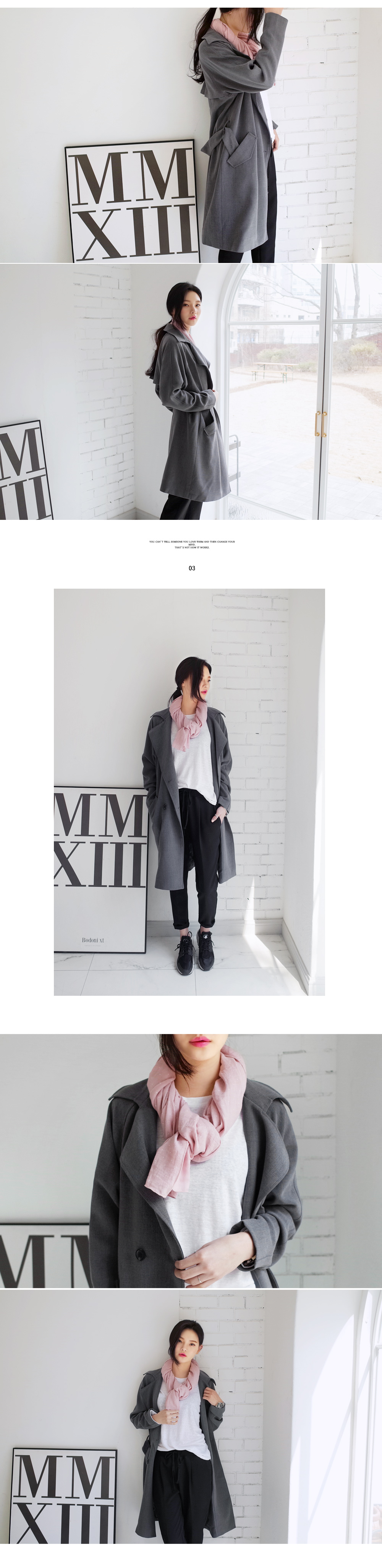 ダブルボタンラグラントレンチコート・全3色 | DHOLIC | 詳細画像14