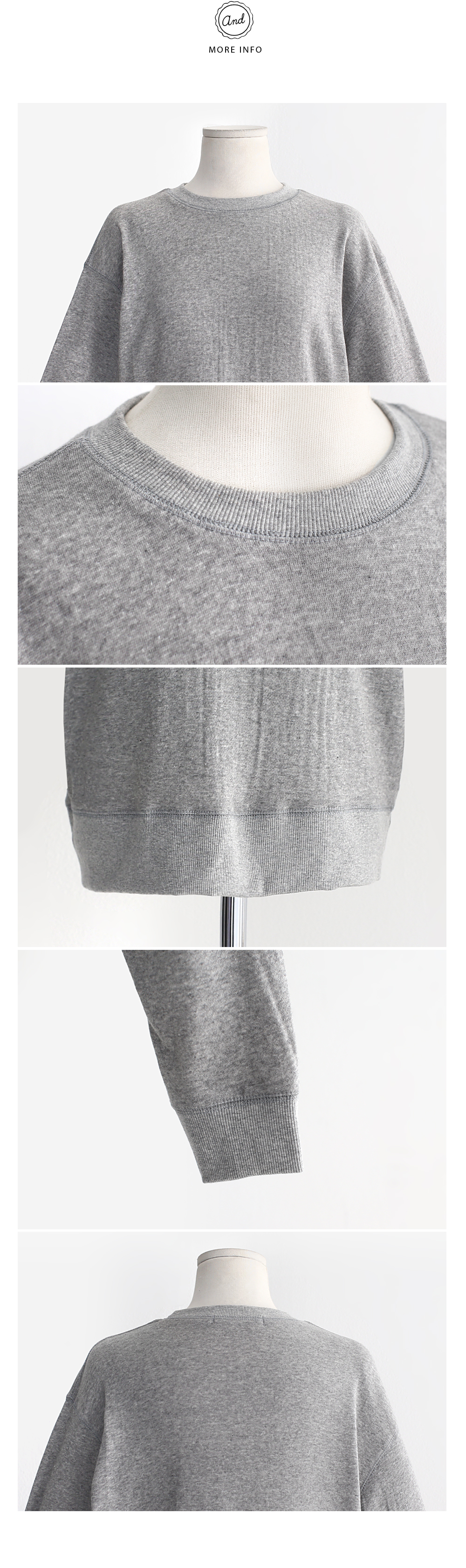 5colorsコットンスウェットトップス・全5色 | DHOLIC | 詳細画像8