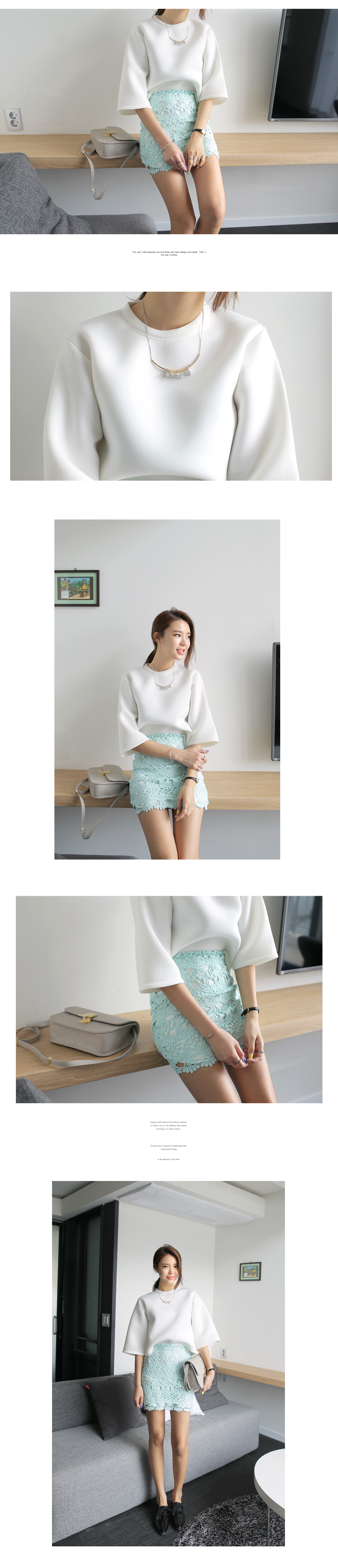 トライアングルパールネックレス・全1色 | DHOLIC | 詳細画像3