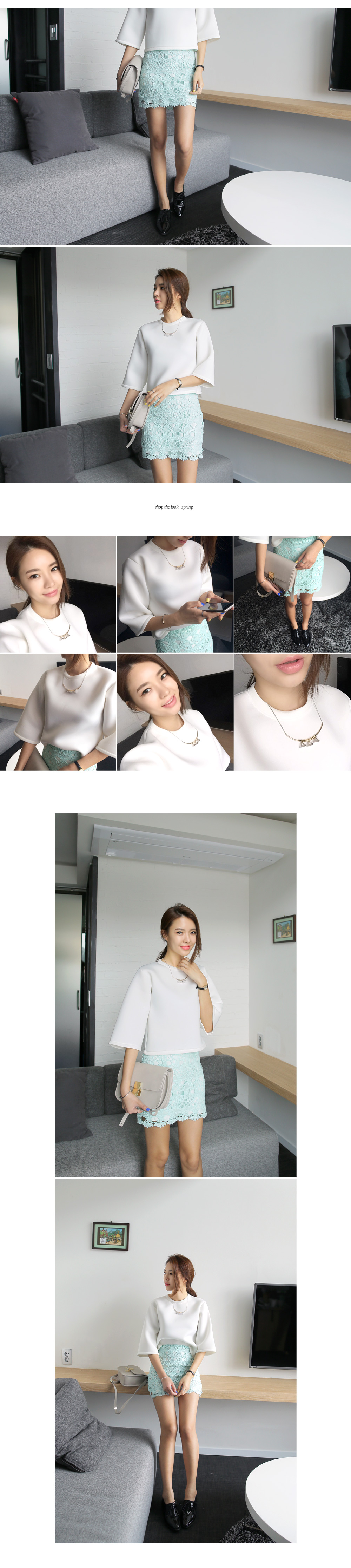 トライアングルパールネックレス・全1色 | DHOLIC | 詳細画像6