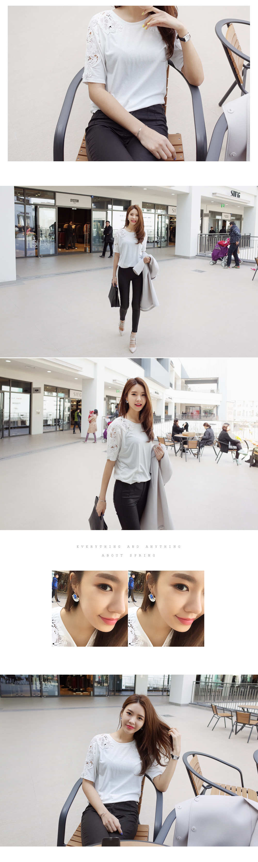 シルバーメタルハーフムーンピアス・全2色 | DHOLIC | 詳細画像13