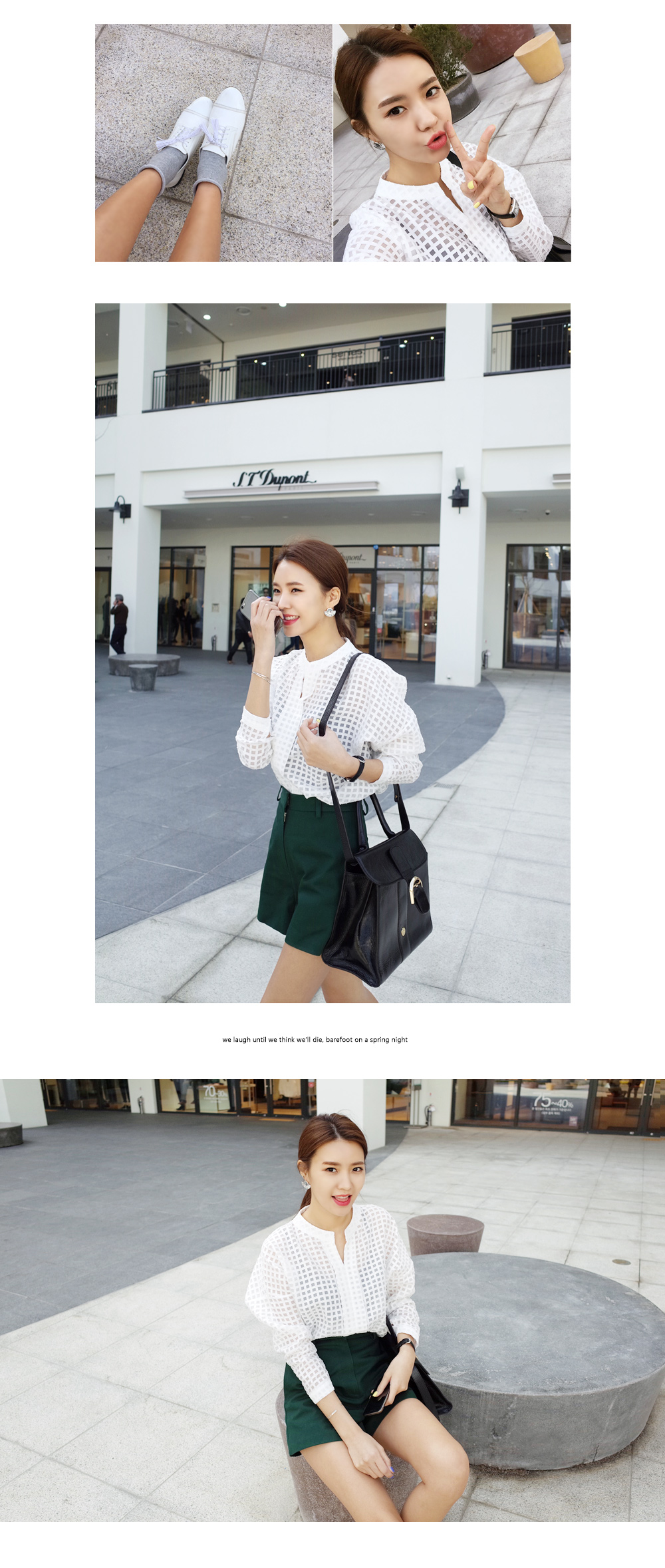 シルバーメタルハーフムーンピアス・全2色 | DHOLIC | 詳細画像8